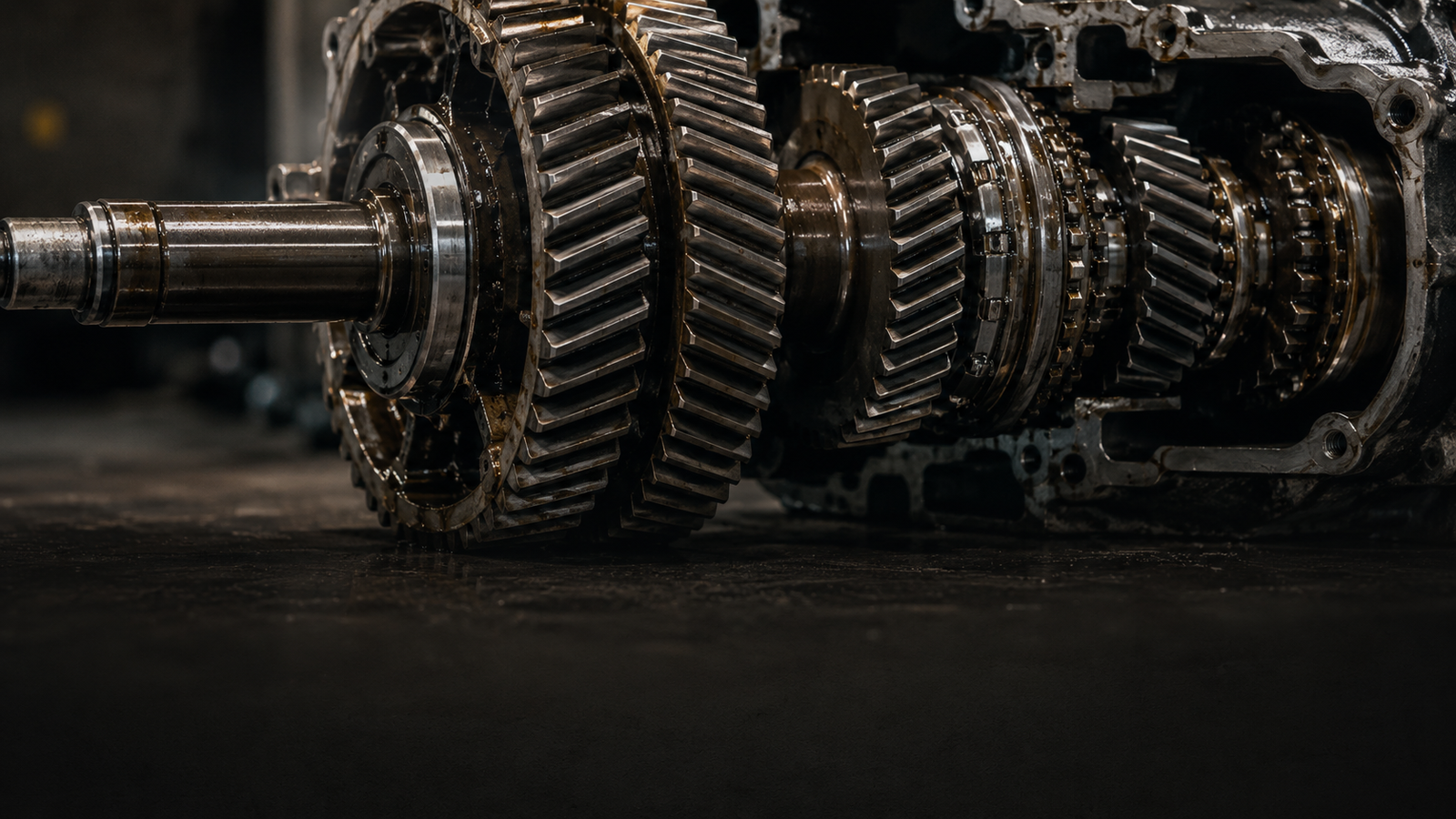 Imagem a gerar: engrenagens industriais